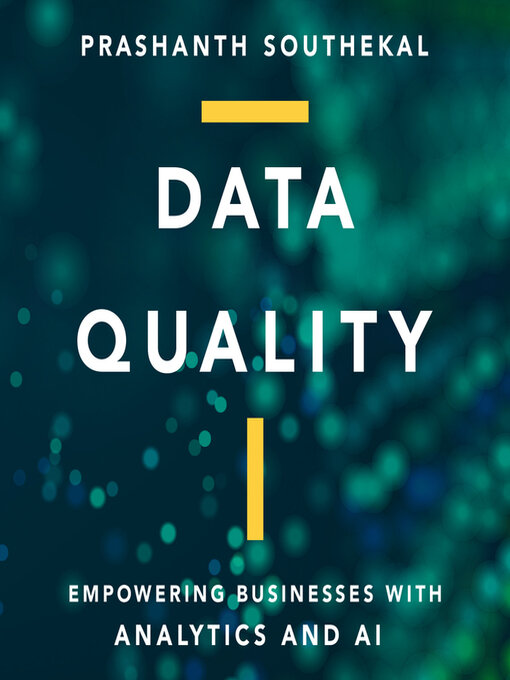 Title details for Data Quality by Prashanth Southekal - Available